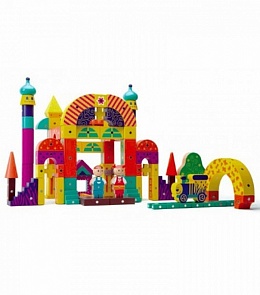 Магнитный конструктор - Арт Фэнтези, 130 деталей (Genii Creation, AF10130k)